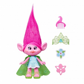 Фигурка из серии Тролли - Поппи с аксессуарами (Hasbro, b7355-b6561)